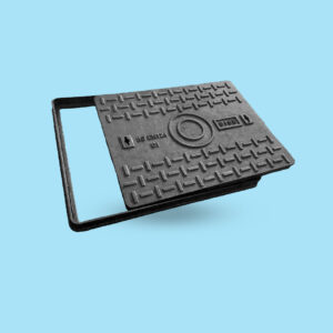 450mm x 600mm Round Edge Medium Duty Manhole Cover